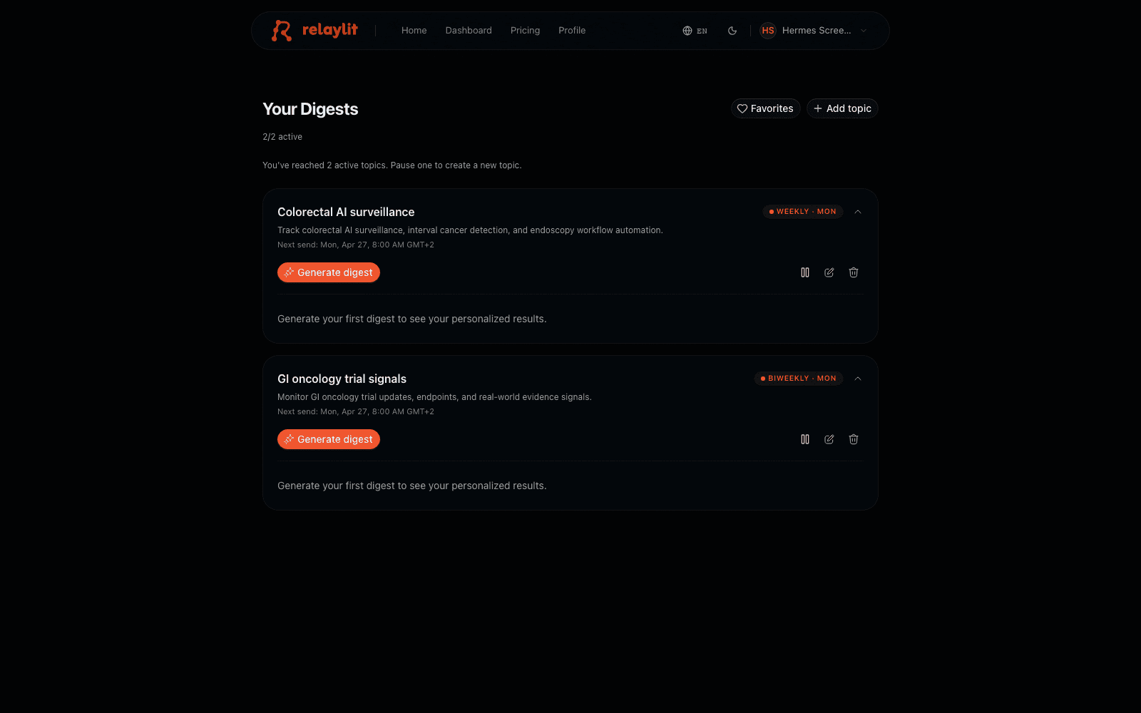 Relaylit — Papers relevantes sin ahogarte en ruido.